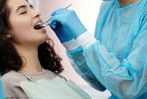 regular checkup with dentist